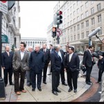 James Fox and the panelists en route to the National Press Club in Washington, D.C. on Nov 12th, 2007. (image credit: www.iknowwhatisawthemovie.com)