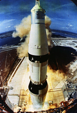 Apollo 11 launch (Credit: NASA)