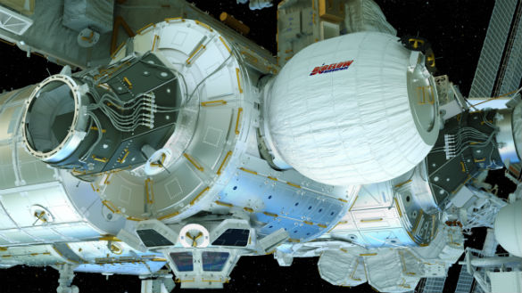 The Bigelow Aerospace BEAM module, currently on the ISS. (Credit: NASA)
