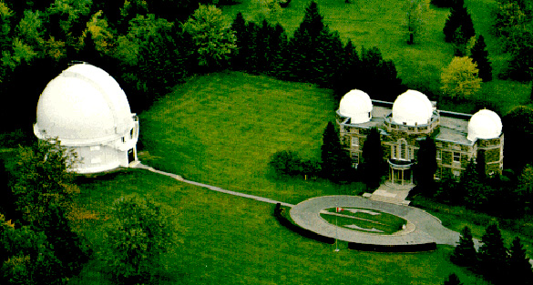 The ground of the David Dunlap Observatory.