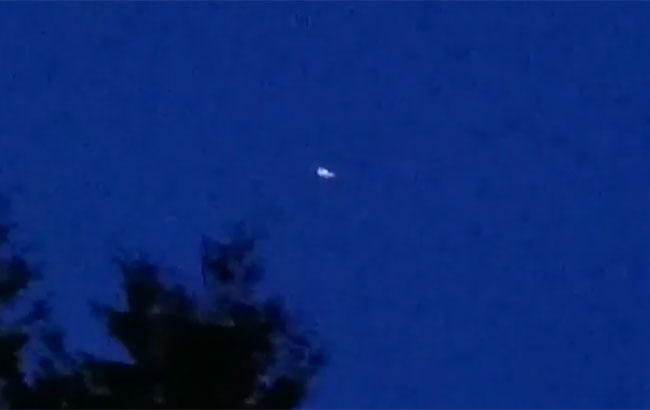 UFO over Esquimalt. (Credit: Brian Cooper/CTV News)