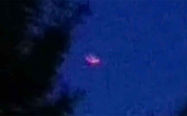 UFO over Esquimalt. (Credit: Brian Cooper/CTV News)