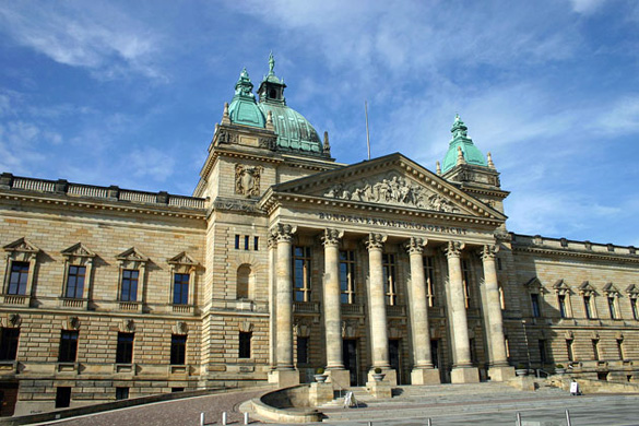 The building of the Federal Administrative Supreme Court of Germany in Leipzig.  (Credit: Ansgar Koreng / CC BY-SA 3.0 DE - See more at: http://www.grenzwissenschaft-aktuell.de/supreme-court-forces-german-parliament-to-release-expertise-on-ufos-20150628/#sthash.kDusy004.dpuf)