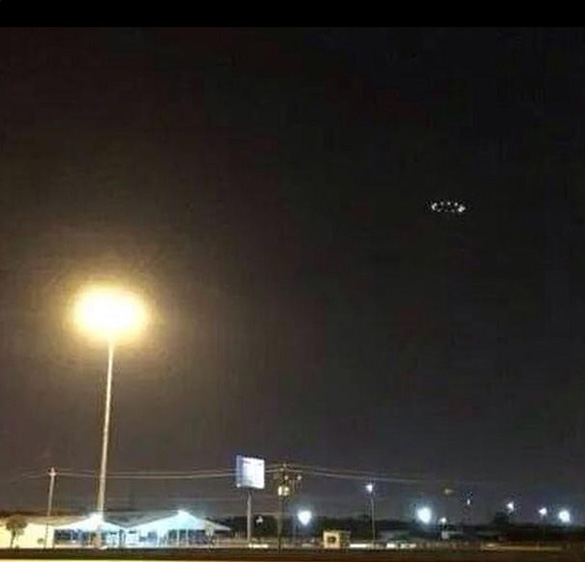Second UFO picture posted by DJ Nayyz. (Credit: DJ Nayyz)