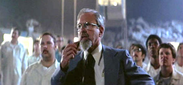 J. Allen Hynek's can be seen in a scene towards the end of the Close Encounters movie.