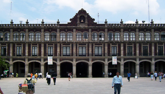 The Governor's Palace in Cuernavaca, Mexico.