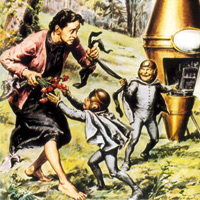 The Cennina Italy UFO encounter of 1954 illustrated