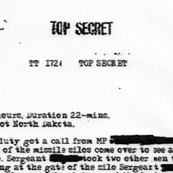 Alleged document linking UFOs and Nukes