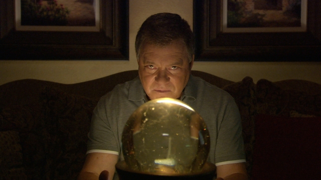 Shatner on Weird or What. (Credit: SyFy)