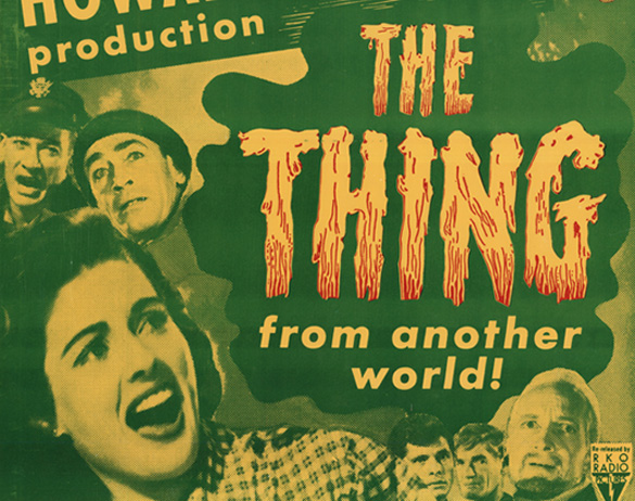 The movie The Thing From Another World came out in 1951, but may have been the inspiration for the name for the Warminster phenomenon.