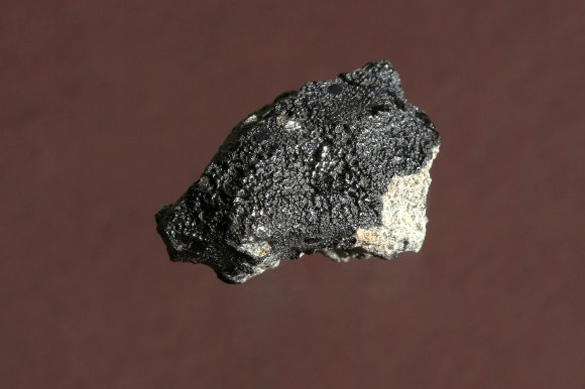 A piece of the Tissint meteorite that landed on Earth on July 18th, 2011. Credit: EPFL/Alain Herzog