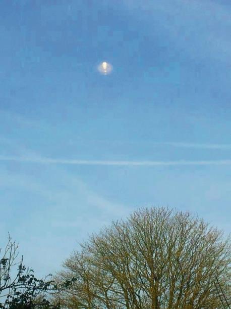 First UFO image. (Credit: Elsye O’Neill/Western Telegraph)