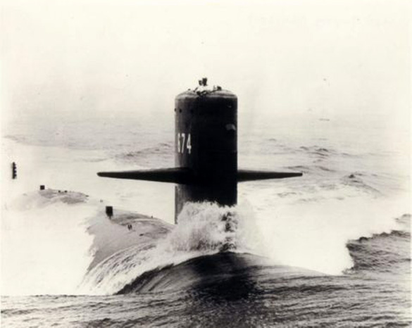 Image of the USS Trepang (Credit: Hullnumber.com)