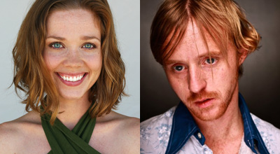 Abductee's leading actors, Virginia Newcomb and Dusty Sorg. (Credit: SAG, IMDb/Joshua Nitschke/Erik Reese)