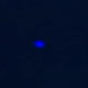 Blue UFO in Virginia