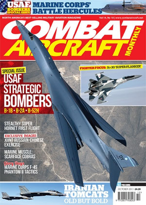 Cover of Combat Aircraft Monthly. (Credit: Key Publishing)