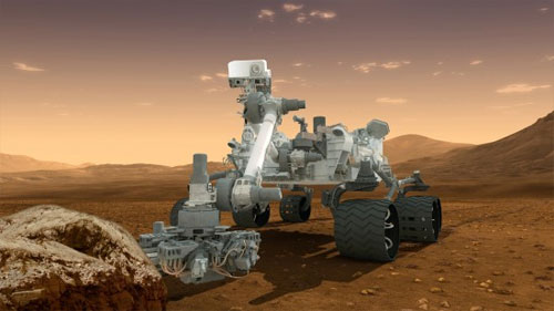 Curiosity's Sample Analysis at Mars (SAM) instrument. (Credit: NASA/JPL-Caltech)