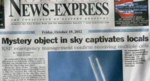 Strange cigar-shaped UFOs appear over southern U.S.