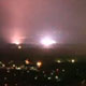 Fire in the Fort Worth sky