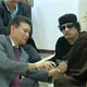 Alien abductee plays chess with Gaddafi