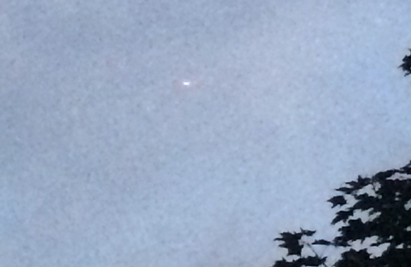 Cropped and enlarged version of witness image. (Credit: MUFON)
