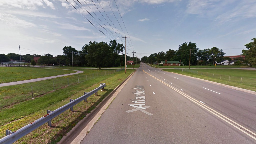 Although the witness was on time on his way to work, upon arriving he realized he was one hour late. Pictured: Rocky Mount, NC. (Credit: Google)