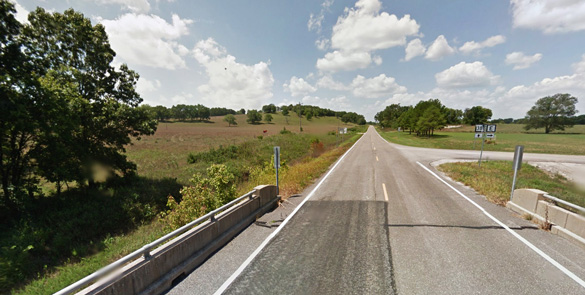 Missouri MUFON is following up on leads that more than a dozen animal mutilation have occurred in the state recently. Pictured: Wright County, MO. (Credit: Google)