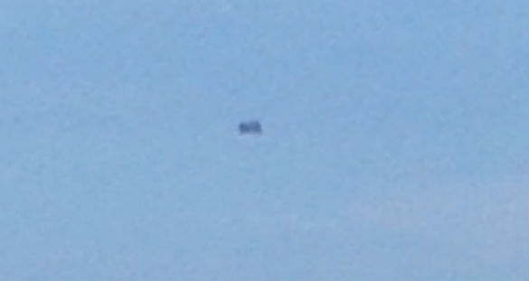 Close-up of object in witness image. Click to see full-sized image. (Credit: MUFON)