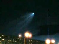 Strange lights over Kalmykia