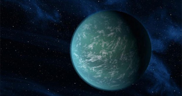 Artist's conception of Kepler-22b (Credit: NASA/Ames/JPL-Caltech)
