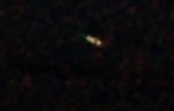 Cropped and enlarged still frame taken from witness video. (Credit: MUFON)