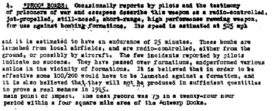 Exceprt on Phoo Bombs from the USAF document.