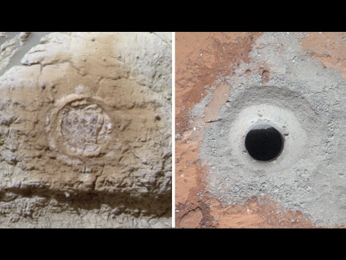 Mars Curiosity Drill
