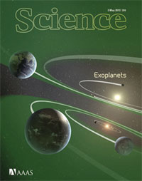 Cover of the special Exoplanets issue of Science. (Credit: Science)