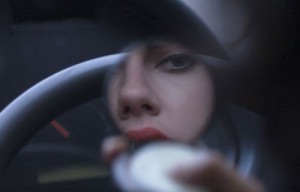 Scarlett Johansson's alien character preparing to seduce men. (Credit: FilmNation)