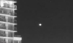 UFO captured on video in Vancouver. (Credit: Charles Lamoureux)