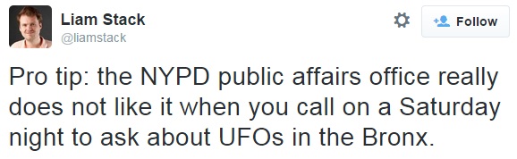 911 NYPD UFO Tweet 3