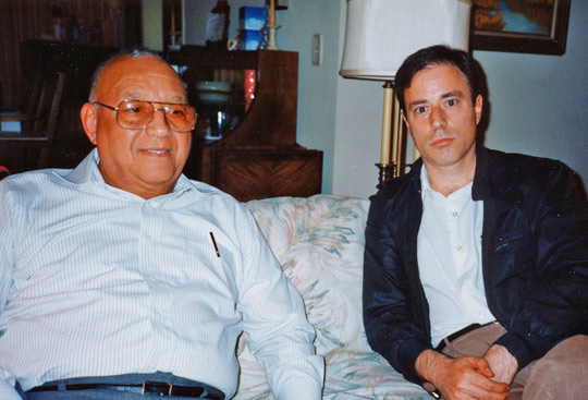 Col. Robert Friend with Antonio Huneeus (Author) in 1993.