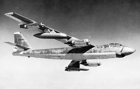 B-47 in flight