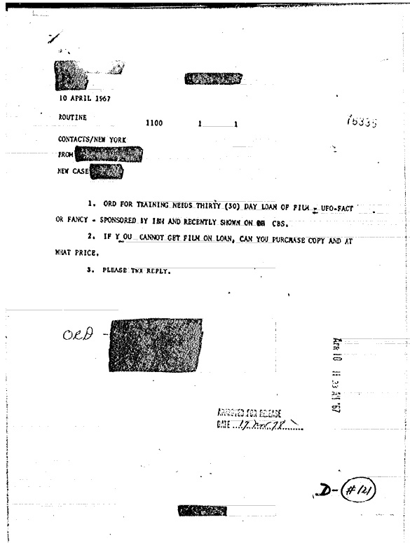 Document 0000015239 released by the CIA and then reclassified and pulled from the CIA FOIA electronic reading room.