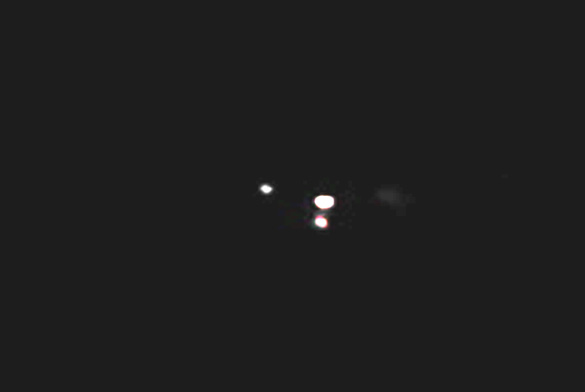 UFO close-up enhanced by the witness. (Credit: MUFON)