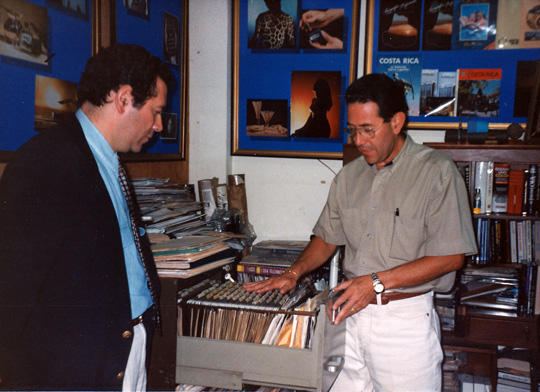 Carlos (left) and Ricardo Vilchez at their office in San Jose. (image credit: Antonio Huneeus)