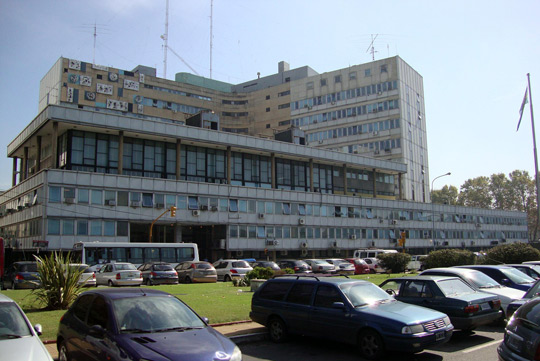 The Condor Building in Buenos Aires, headquarters of the Argentinean Air Force, where CIFA will function. (Image credit: Elsapucal/Wikimedia Commons)