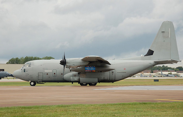 Italian Air Force C-130. (Credit: Arpingstone/Wikimedia Commons)