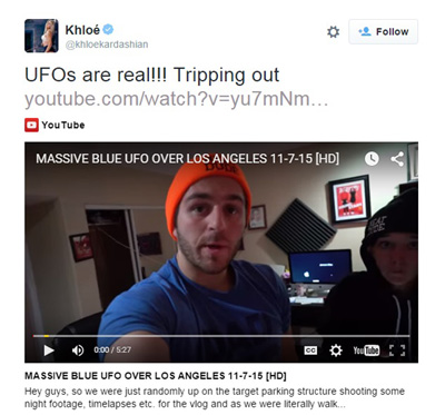 Khloe-UFO-Tweet