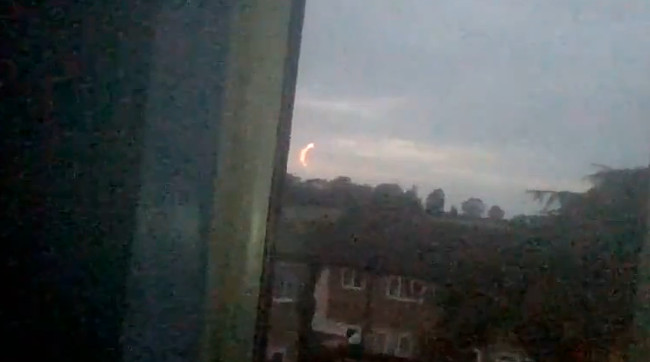 Northampton fireball UFO