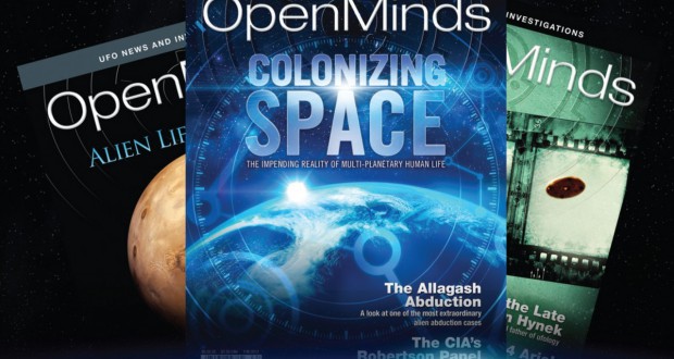 Open Minds UFO magazine subscriptions