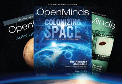 Open Minds UFO magazine subscriptions