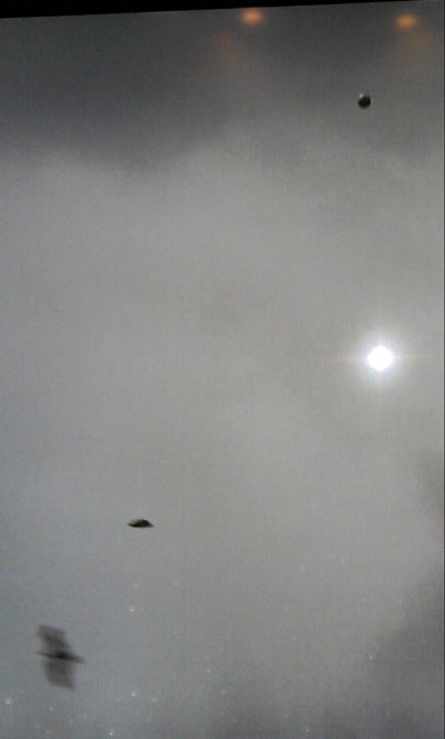 Image of the UFO provided by the witness. (Credit: MUFON)