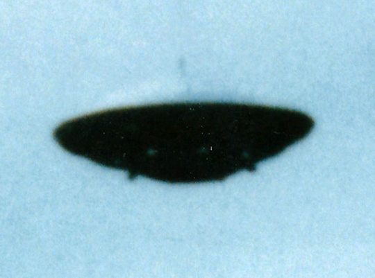 Close-up of UFO